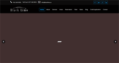 Desktop Screenshot of blacklimo.ca